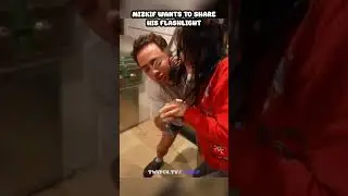 Mizkif Wants To Share His Flashlight #shorts