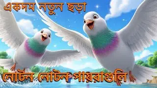 নোটন নোটন পায়রাগুলি 🕊️ | মজার বাংলা ছড়া | Kids Cartoon Song | 3D Animation