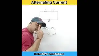 Alternating Current (AC) - Inductive Reactance #physics #cbse #education #shorts