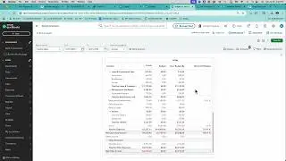How to create the budget VS actual reports.