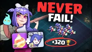 The BEST Broom Witch Army in Clash of Clans &ndash; Fireball Broom Witches are BROKEN! (Full Legend Day)