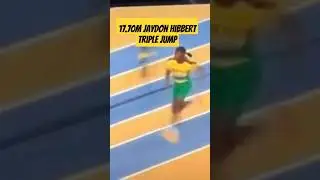 17.70m Auto qualifier for Jamaican star Jaydon Hibbert to move to the finals in the triple jump