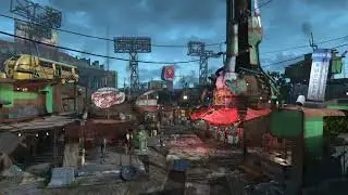 Fallout 4 -ASMR-SleepAid- NapTime in Diamond City- Ambient Sounds