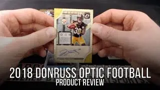 2018 Donruss Optic Football - Product Review! HUGE 1/1 HIT INSIDE!