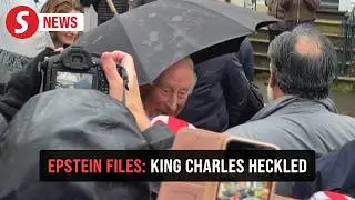 King Charles heckled over former Prince Andrew's Epstein ties