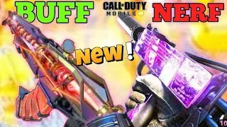 BUFFS AND NERFS FOR SEASON 5 OF CODM | PERSI NERFED | #codm #apexlegends  @callofdutymobile
