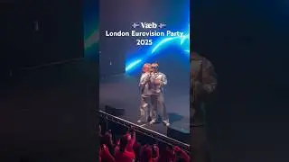#V&aelig;b - #Roa - #LondonEurovisionParty - #Live - #Iceland #eurovision2025 #vaeb #kaj #gaja #jj #esc
