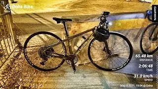 8 May 21 31.0 kph Best Average Speed to Date #silverbackbikes #sarapmagbike #betterthanyesterday