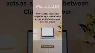 What is an API? API and Server  #shorts #api