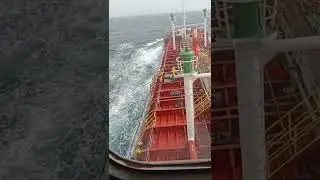 Sea Rough #sea #ship #wheather #merchantnavy #sailor #women sailor # seamen #life #navy #dubai #usa