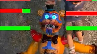 [SFM FNaF] Corrupted vs Glamrock WITH Healthbars