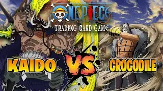 Kaido vs Crocodile Starter Deck Battle | One Piece Card Game