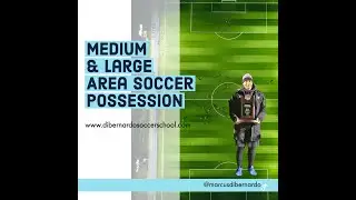 4v4+1+2 Soccer High Tempo Possession to Goals