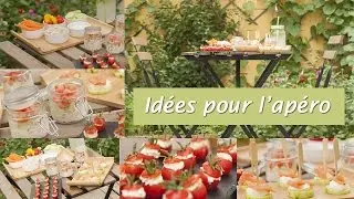 [. Recettes .] Idées pour l'apéro