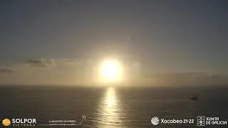 TIMELAPSE Solpor Fisterra, 17 septiembre 2021