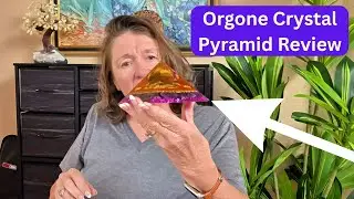 ✨ Orgone Crystal Pyramid: Amethyst & Tiger's Eye for Positive Energy & Stress Relief 🧘&zwj;♀️