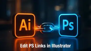Edit a Photoshop Image Directly in Illustrator - Linked Workflow