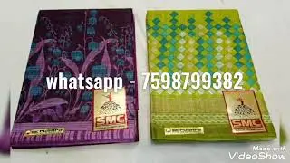 Soft voyil cotton sarees @jasminesboutique7488