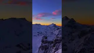 Winter in the mountains
