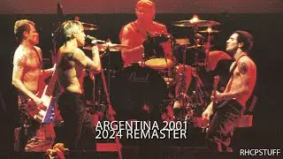 Red Hot Chili Peppers - Argentina 2001 (NEW AUDIO) (4K Upscale)