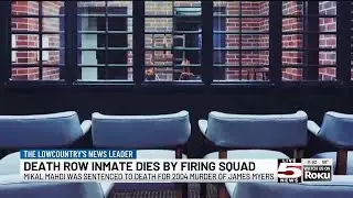 VIDEO: South Carolina death row inmate executed by firing squad