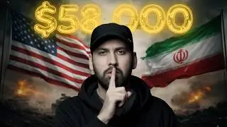 Bitcoin coming to $58,000 during WAR?