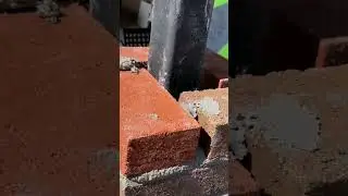 Brick column construction
