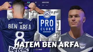 FIFA 21 Hatem Ben Arfa Pro Clubs Creation