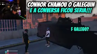 CONNOR CHAMOU O GALEGUIN NA FAVELA E MANDOU O PAPO SOBRE A TRETA! DEU A SEGUNDA CHANCE OU F GALEGO!?