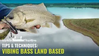 How to Catch Australian Bass on Soft Vibes Land-Based - Fishing the TT Quake Power Vibe