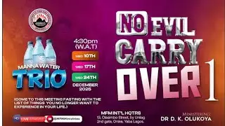 MFM MANNA WATER 10-12-2025 DR D.K. OLUKOYA