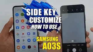 How To Use & Customize Side Key - Samsung Galaxy A03s