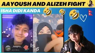 ALIZEH 🥷SAYS TO AAYOUSH 