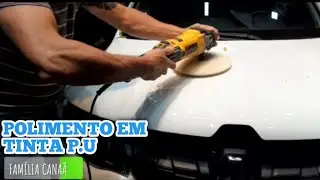 AULA DE POLIMENTO  EM TINTA P.U