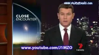 UFO Spiral Sighting In Australia - 7 News (5th June 2010)