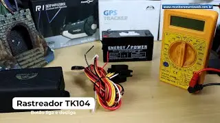 Rastreador TK104 botão liga e desliga, como usar corretamente