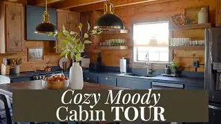 Modern Moody Cabin Tour | The Ultimate Cozy Escape Project REVEAL | FHL Design Co
