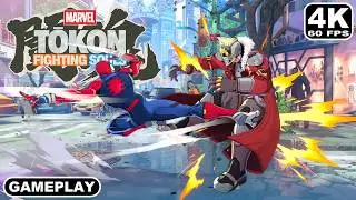 Marvel Tokon: Fighting Souls (PS5 Gameplay / Closed Beta / No Commentary / 4K 60fps)
