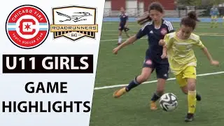 Chicago Fire vs. Roadrunners - U11 2013 Girls Soccer Game Highlights [April 28 2024]