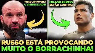 RUSSO PROVOCOU O BORRACHINHA E OS BRASILEIROS AJUDARAM KKKKKKKKKKKK