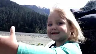 One mile lake round trip