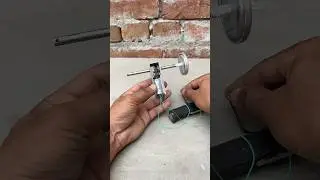 How to make mini Tractor full metal hight torque Gearbox with Dc Motor | making gear box￼