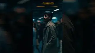Me against the the rushing metro 😎😎 chatgpt image prompt  #short #viralvideo #chatgptprompts