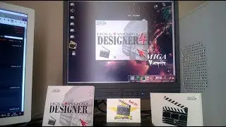 Hollywood Designer running on Amiga 600 Vampire V2