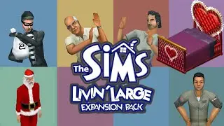 Aliens, Santa and Woohoo Beds! Oh My! || Sims 1: Livin' Large