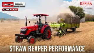 Kartar Globetrac 5936 2WD | 2025 Model | Ultimate Straw Reaper Performance