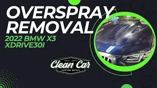 Overspray Removal on BMW in Brenham TX