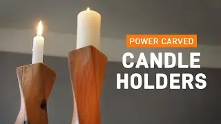 Stylish DIY Christmas candle holder from scrap wood | Arbortech Tools