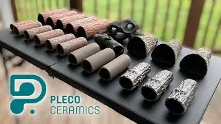 Unboxing Various Plecoceramics Pleco Breeding Caves
