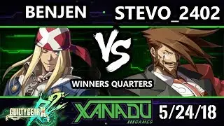 F@X 251 GGXRD2  - Benjen (Axl) Vs. Stevo_2402 (Slayer) - Guilty Gear XRD Rev 2 Winners Quarters